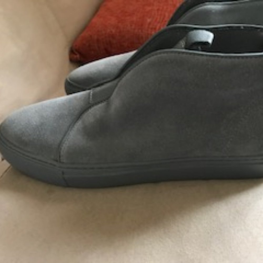 Calvin Klein suede boots no lace